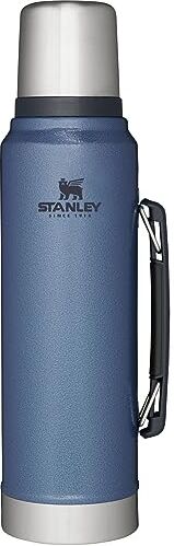 Stanley Classic Legendary Thermos 1L Mantiene la Temperatura 24 Ore (Caldo/Freddo) Borraccia Termica Senza BPA Bottiglia Termica 1L- Borraccia Acciaio Inox Termos Hammertone Lake