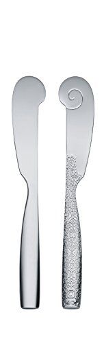 Alessi Dressed Coltello per Burro, Acciaio Inossidabile 18/10