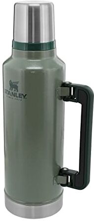 Stanley Classic Legendary Thermos 1.9L Mantiene la Temperatura 45 Ore (Caldo/Freddo) Borraccia Termica Senza BPA Bottiglia Termica Borraccia Acciaio Inox Termos Hammertone Green