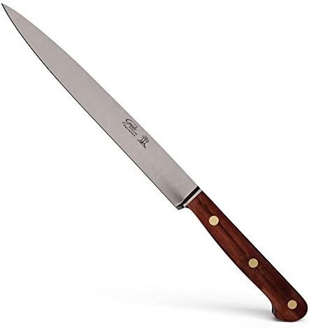 Güde Solingen Tradition Coltello per filettare Flessibile forgiato, 21 cm, Legno di prugno, K., Fatto a Mano in Germania