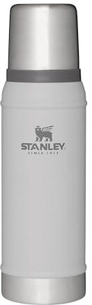 Stanley Classic Legendary Thermos 0.75L Mantiene la Temperatura 20 Ore (Caldo/Freddo) Borraccia Termica 750 ml Senza BPA Bottiglia Termica Borraccia Acciaio Inox Termos Ash