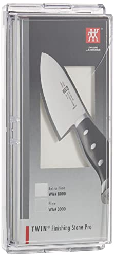 ZWILLING Pietra per Affilare, Ceramica, Bianco, 20 x 8.5 x 4.2 cm