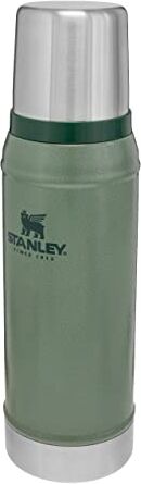 Stanley Classic Legendary Thermos 0.75L Mantiene la Temperatura 20 Ore (Caldo/Freddo) Borraccia Termica 750 ml Senza BPA Bottiglia Termica Borraccia Acciaio Inox Termos Hammertone Green