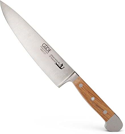 Güde Solingen Coltello cuoco forgiato, 21 cm, legno di briccole, ALPHA-BRICCOLE DI VENEZIA Coltelli da Chef, doppio collarino, fatto a mano in Germania