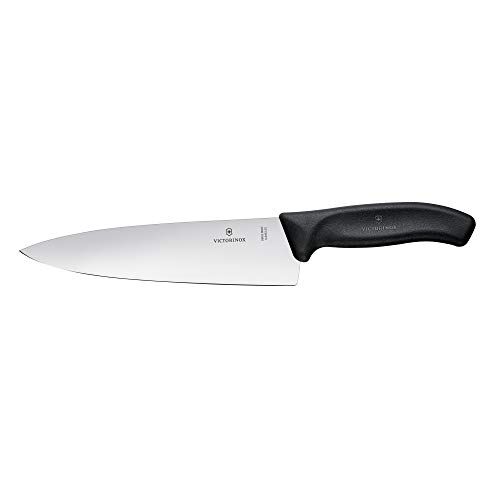 Victorinox Swiss Classic, coltello per sfilettare con lama extra larga in acciaio inox, in confezione regalo, nero