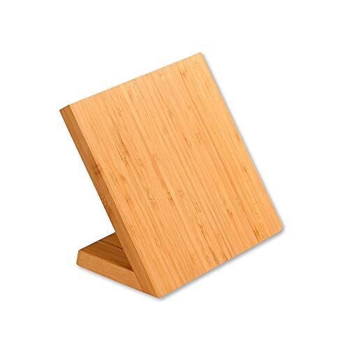 Kesper Ceppo portacoltelli, materiale: bambù, magnetico, dimensioni: 23 x 13 cm, altezza 20 cm, colore: marrone