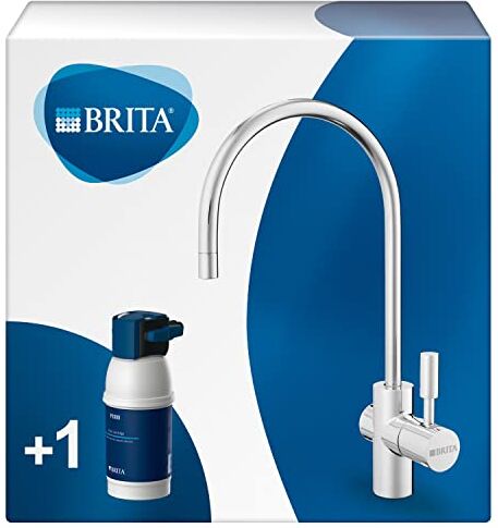 Brita Mypure P1 Sistema Filtrante, Rubinetto con filtro acqua integrato, fino a 1200 L, Rame