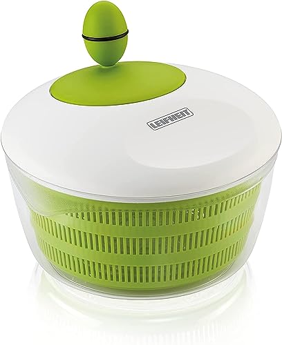 Leifheit Trend Centrifuga per Insalata, Verde, 24.5 x 24.5 x 14 cm