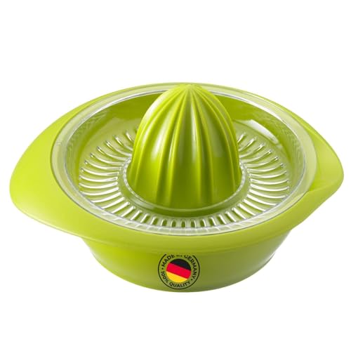 Westmark Spremiagrumi con vaschetta, Diametro: 18,7 cm, Capacità: 0,5 litri, Plastica, Limetta, Verde mela,