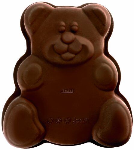 IBILI Teddy Petit Our MOLDE Osito, Silicone, Marrone, 24 x 24 x 5.5 cm