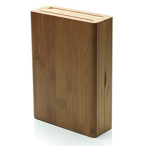Alessi K-Block ceppo per coltelli in legno di bambù con apertura a libro