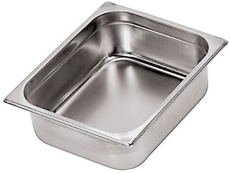 PADERNO WORLD CUISINE PADERNO , Bacinella Serie Gastronorm in Acciaio Inox, 32X26,5 cm