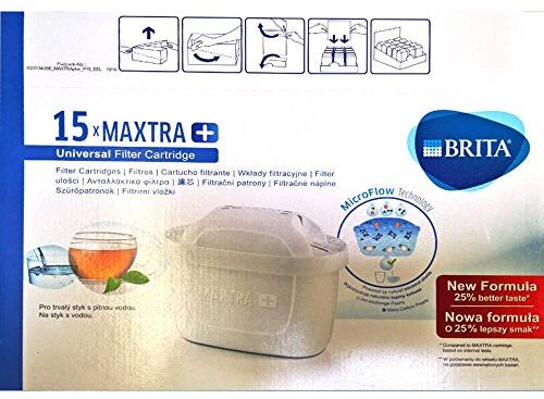 Brita Maxtra+ Filtro per acqua, 15 pezzi