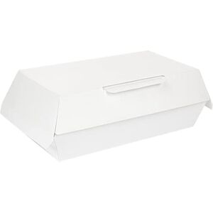 Garcia de Pou 50 unità – Scatole "Lunch Box" 'Thepack' 230 G/M2 19,5 x 11,5 x 6,5 cm bianco cartone ondulato Nano-Micro Garcia de Pou 50 unità – Scatole "Lunch Box" 'Thepack' 230 G/M2 19,5 x 11,5 x 6,5 cm bianco cartone ondulato Nano-Micro
