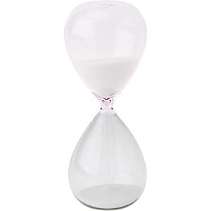 TFA Dostmann Clessidra 15 minuti vetro timer, decorazione da tavolo timer, grigio rosa sabbia, 73 x 190 mm TFA Dostmann Clessidra 15 minuti vetro timer, decorazione da tavolo timer, grigio rosa sabbia, 73 x 190 mm