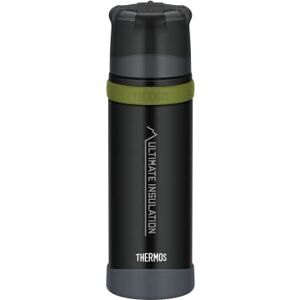 Thermos Mountain Beverage Bottle 0,50 l, in Acciaio Inox con Bicchiere, 24 h caldo/24 h Freddo, Leggero, Resistente, Chiusura smontabile, Senza BPA Thermos Mountain Beverage Bottle 0,50 l, in Acciaio Inox con Bicchiere, 24 h caldo/24 h Freddo, Leggero, Resistente, Chiusura smontabile, Senza BPA