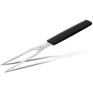 Victorinox Swiss Modern, forchettone a due rebbi in acciaio inox, lavabile in lavastoviglie, nero Victorinox Swiss Modern, forchettone a due rebbi in acciaio inox, lavabile in lavastoviglie, nero