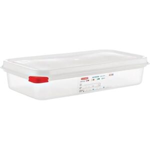 Araven 03352 PP contenitore per alimenti con coperchio, gn 1/3, 2.5 L, 65 mm, manico (confezione da 4) Araven 03352 PP contenitore per alimenti con coperchio, gn 1/3, 2.5 L, 65 mm, manico (confezione da 4)