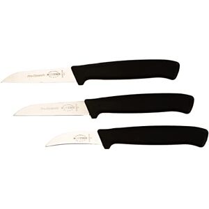 Dick F. ProDynamic Set di 3 coltelli da cucina con/senza affilatura ondulata, 1 pelapatate Dick F. ProDynamic Set di 3 coltelli da cucina con/senza affilatura ondulata, 1 pelapatate