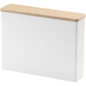 YAMAZAKI TOSCA Coffee Paper Filter Case Large, white, Steel/Wood, 21 x 5 x 15.5 cm YAMAZAKI TOSCA Coffee Paper Filter Case Large, white, Steel/Wood, 21 x 5 x 15.5 cm