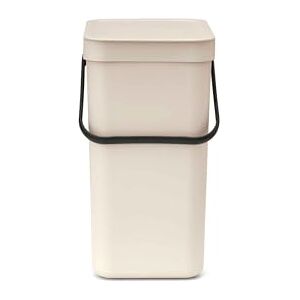 Brabantia Sort & Go Contenitore Riciclaggio - 12L Beige Brabantia Sort & Go Contenitore Riciclaggio - 12L Beige