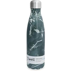 S'well Borraccia in acciaio inox, 481,9 ml, verde fogliame triplo strato, isolato sottovuoto, mantiene le bevande fredde per 36 ore e calde per 18, perfette per chi viaggia S'well Borraccia in acciaio inox, 481,9 ml, verde fogliame triplo strato, isolato sottovuoto, mantiene le bevande fredde per 36 ore e calde per 18, perfette per chi viaggia