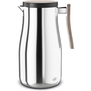 Alfi STUDIO ALLURE 1,0 l, in acciaio inox lucidato con elementi in legno, thermos in acciaio inox a doppia parete, mantiene caldo 12 ore, freddo 24 ore, chiusura a vite, apertura grande, senza BPA Alfi STUDIO ALLURE 1,0 l, in acciaio inox lucidato con elementi in legno, thermos in acciaio inox a doppia parete, mantiene caldo 12 ore, freddo 24 ore, chiusura a vite, apertura grande, senza BPA