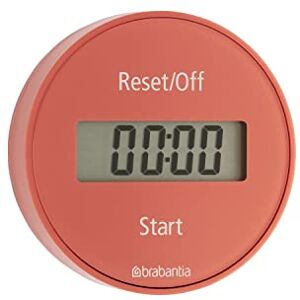 Brabantia Tasty+ Kitchen Timer, Terracotta Pink Brabantia Tasty+ Kitchen Timer, Terracotta Pink