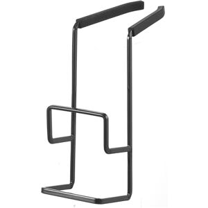 YAMAZAKI 4391 TOWER Hanging Double Sponge Holder, black, Steel/Silicone, 6 x 16 x 15.5 cm YAMAZAKI 4391 TOWER Hanging Double Sponge Holder, black, Steel/Silicone, 6 x 16 x 15.5 cm