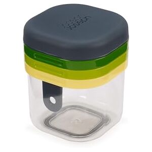 Joseph Joseph Multi-Prep Mini, 3-in-1 Affetta Verdure, Frutta e Tagliauova Multifunzione Manuale, con Contenitore Joseph Joseph Multi-Prep Mini, 3-in-1 Affetta Verdure, Frutta e Tagliauova Multifunzione Manuale, con Contenitore
