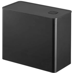 YAMAZAKI 6908 TOWER Airtight Coffee Storage Container, black, Polypropylene/Silicone, 18.4 x 9.2 x 15.4 cm YAMAZAKI 6908 TOWER Airtight Coffee Storage Container, black, Polypropylene/Silicone, 18.4 x 9.2 x 15.4 cm