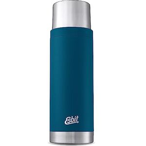 Esbit Thermos Sculptor, in acciaio inox, senza BPA, nero, blu polare e altro ancora, 500 ml, 750 ml e 1 litro, bottiglia termica per bevande calde e fredde, per caffè e tè Esbit Thermos Sculptor, in acciaio inox, senza BPA, nero, blu polare e altro ancora, 500 ml, 750 ml e 1 litro, bottiglia termica per bevande calde e fredde, per caffè e tè