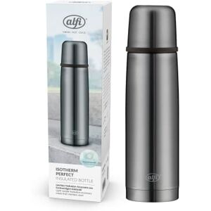 Alfi ISOTHERM AV 500ml, cool grey mat, borraccia isolante in acciaio con bicchiere, ermetica con chiusura automatica, smontabile, caldo per 12 ore, anti-impronte, senza BPA Alfi ISOTHERM AV 500ml, cool grey mat, borraccia isolante in acciaio con bicchiere, ermetica con chiusura automatica, smontabile, caldo per 12 ore, anti-impronte, senza BPA