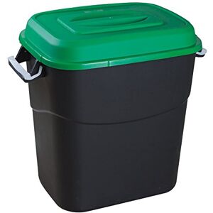 Contenitore in Plastica TAYG - 75L Nero Verde Eco Contenitore in Plastica TAYG - 75L Nero Verde Eco