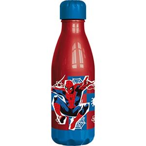 Tataway Marvel Borraccia rossa per bambini in plastica Spiderman Uomo Ragno 560 ml con tappo a vite Tataway Marvel Borraccia rossa per bambini in plastica Spiderman Uomo Ragno 560 ml con tappo a vite
