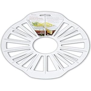 Städter Stampini per Torte, per 14/18 Pezzi, Bianco, 27.5 cm Städter Stampini per Torte, per 14/18 Pezzi, Bianco, 27.5 cm