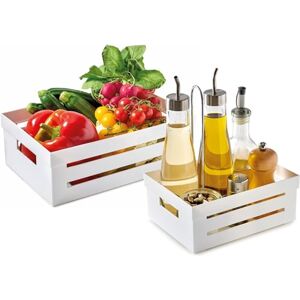 Snips - Set Cassetta Cucina 5+2 lt, Organizer Cucina, Cassetta Grande e Piccola - Contenitore Snips - Set Cassetta Cucina 5+2 lt, Organizer Cucina, Cassetta Grande e Piccola - Contenitore