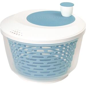 Westmark Centrifuga per Insalata, Capacità 4.4 Litri, Ø 23.5 cm, Plastica, Senza BPA, Spinderella, Colore Trasparente e Bianco e Blu, Westmark Centrifuga per Insalata, Capacità 4.4 Litri, Ø 23.5 cm, Plastica, Senza BPA, Spinderella, Colore Trasparente e Bianco e Blu,