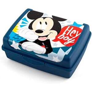 Lulabi Disney Mickey Porta Pranzo Bimbo, Porta Merenda in Plastica, Lunch Box, BPA Free, 17x13x6.5cm, Linea Icon Lulabi Disney Mickey Porta Pranzo Bimbo, Porta Merenda in Plastica, Lunch Box, BPA Free, 17x13x6.5cm, Linea Icon