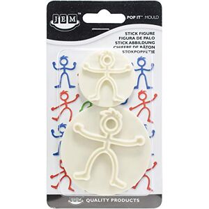 PME Stampo a forma di figura pop it, grande, 2 pezzi, 1,6 x 9,1 x 16 cm PME Stampo a forma di figura pop it, grande, 2 pezzi, 1,6 x 9,1 x 16 cm