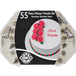 PME Jem in Acciaio Inox Master 55pc Set di beccucci Grandi PME Jem in Acciaio Inox Master 55pc Set di beccucci Grandi