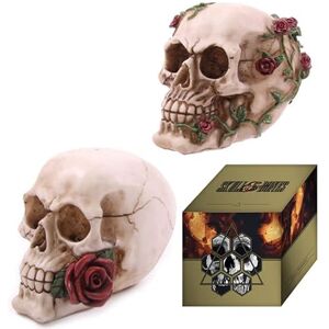 Figura Teschio e Rose Puckator - Decorazione Figura Teschio e Rose Puckator - Decorazione