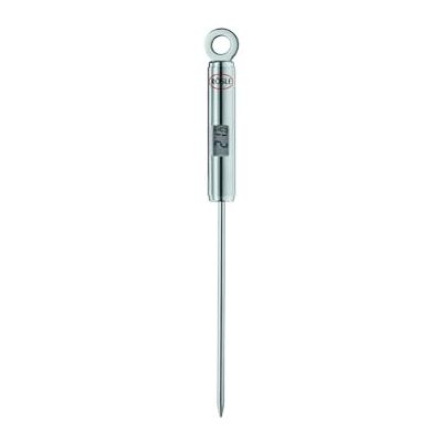 RÖSLE Termometro Gourmet, da Cucina, con Display della Temperatura Digitale, Illuminato in °C E °F, Da -40 °C fino a +200 °C, Acciaio Inox 18/10, Lunghezza di 21.5 Cm RÖSLE Termometro Gourmet, da Cucina, con Display della Temperatura Digitale, Illuminato in °C E °F, Da -40 °C fino a +200 °C, Acciaio Inox 18/10, Lunghezza di 21.5 Cm