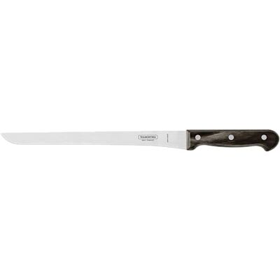 Tramontina Coltello Prosciutto in Acciaio Inox Polywood Castaño 25 cm Tramontina Coltello Prosciutto in Acciaio Inox Polywood Castaño 25 cm