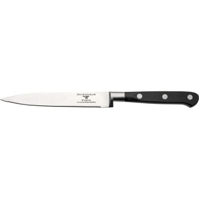 Rio Coltello da pomodoro FRF 13 cm, completamente forgiato, manico in pakkawood Rio Coltello da pomodoro FRF 13 cm, completamente forgiato, manico in pakkawood