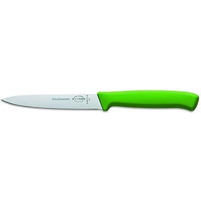Dick F. Coltello da cucina ProDynamic (lunghezza lama 11 cm, verde mela, coltello da cucina per piccoli lavori di taglio, lama X55CrMo14 acciaio, durezza 56° HRC) 82 620 112-23 Dick F. Coltello da cucina ProDynamic (lunghezza lama 11 cm, verde mela, coltello da cucina per piccoli lavori di taglio, lama X55CrMo14 acciaio, durezza 56° HRC) 82 620 112-23