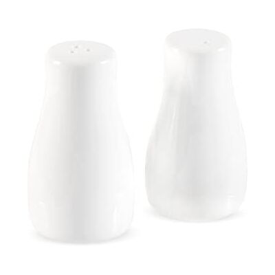 H&H Sale E Pepe Classic, Porcellana, Bianco, cm 5 x 2 x 8.5 H H&H Sale E Pepe Classic, Porcellana, Bianco, cm 5 x 2 x 8.5 H