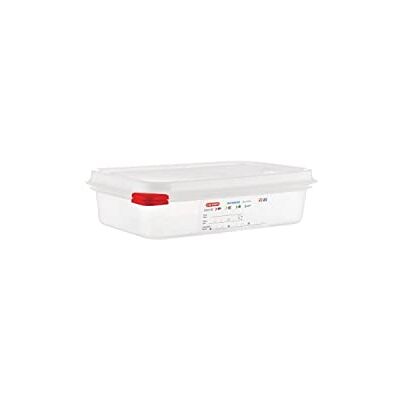 Araven 13351 PP contenitore GN con coperchio, 1.8 l, 65 mm (confezione da 4) Araven 13351 PP contenitore GN con coperchio, 1.8 l, 65 mm (confezione da 4)