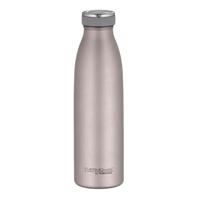 TC BOTTLE rosa mat 0,50 l, thermos in acciaio inox gassato, 12 ore, caldo 24 ore, a prova di perdite, per scuola, in viaggio e in ufficio TC BOTTLE rosa mat 0,50 l, thermos in acciaio inox gassato, 12 ore, caldo 24 ore, a prova di perdite, per scuola, in viaggio e in ufficio