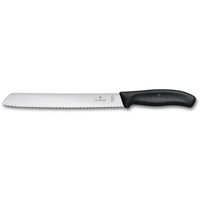 Victorinox Swiss Classic Nero 21cm Coltello da pane seghettato - Coltello da pane Victorinox Swiss Classic Nero 21cm Coltello da pane seghettato - Coltello da pane